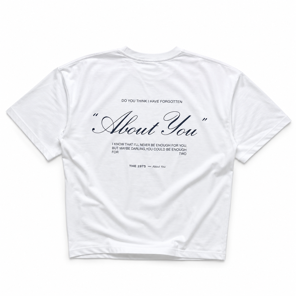 About you Off White T Shirt for Men and Women Premium