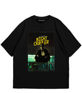 The Nightcrawler Black T Shirt for Men and Women Premium