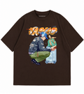 Brown Oversized T-Shirt for Men and Women