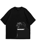 Masculinity Black T Shirt for Men and Women Premium
