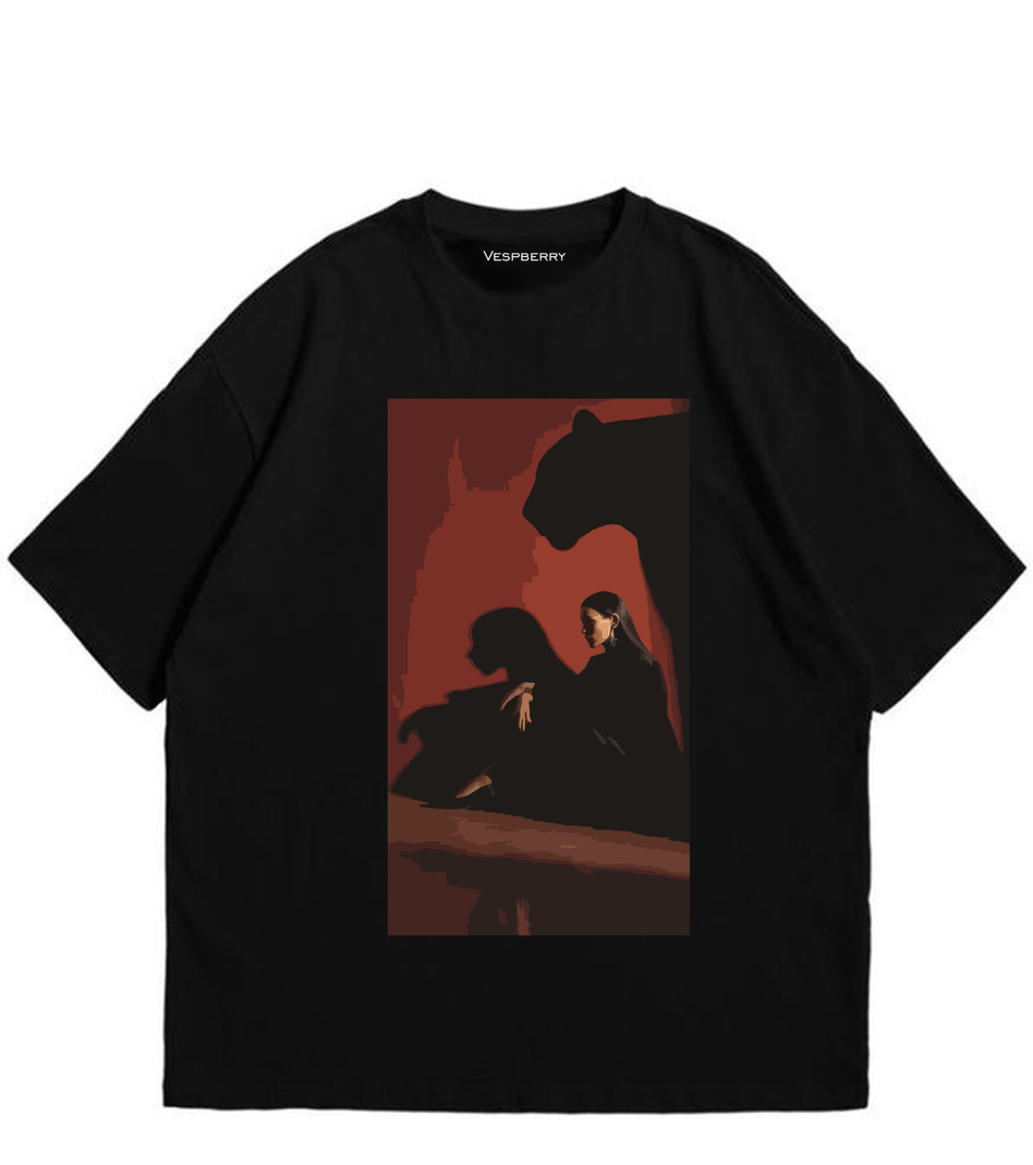 Black T Shirt for Men and Women Premium