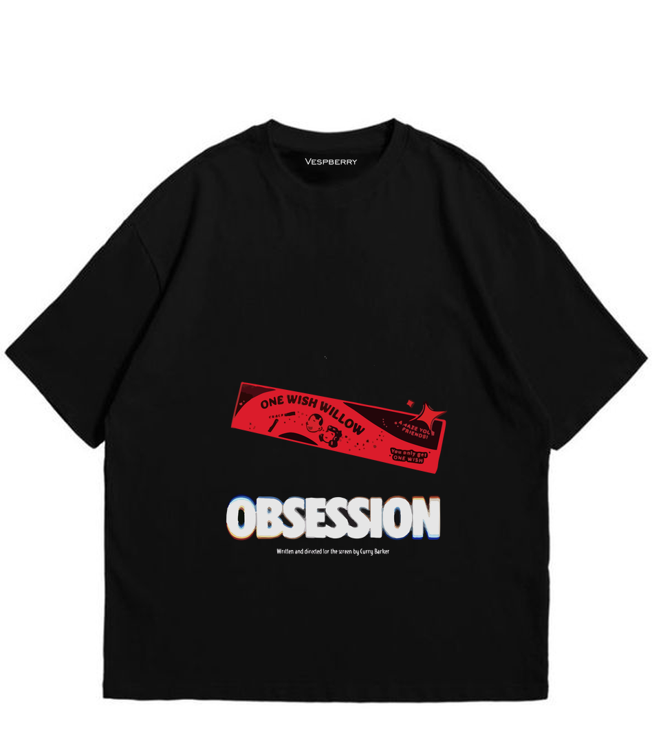 Obsession Black T Shirt for Men and Women Premium