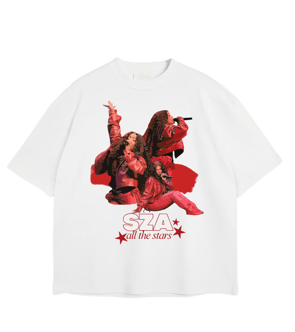 SZA Off White T Shirt for Men and Women Premium
