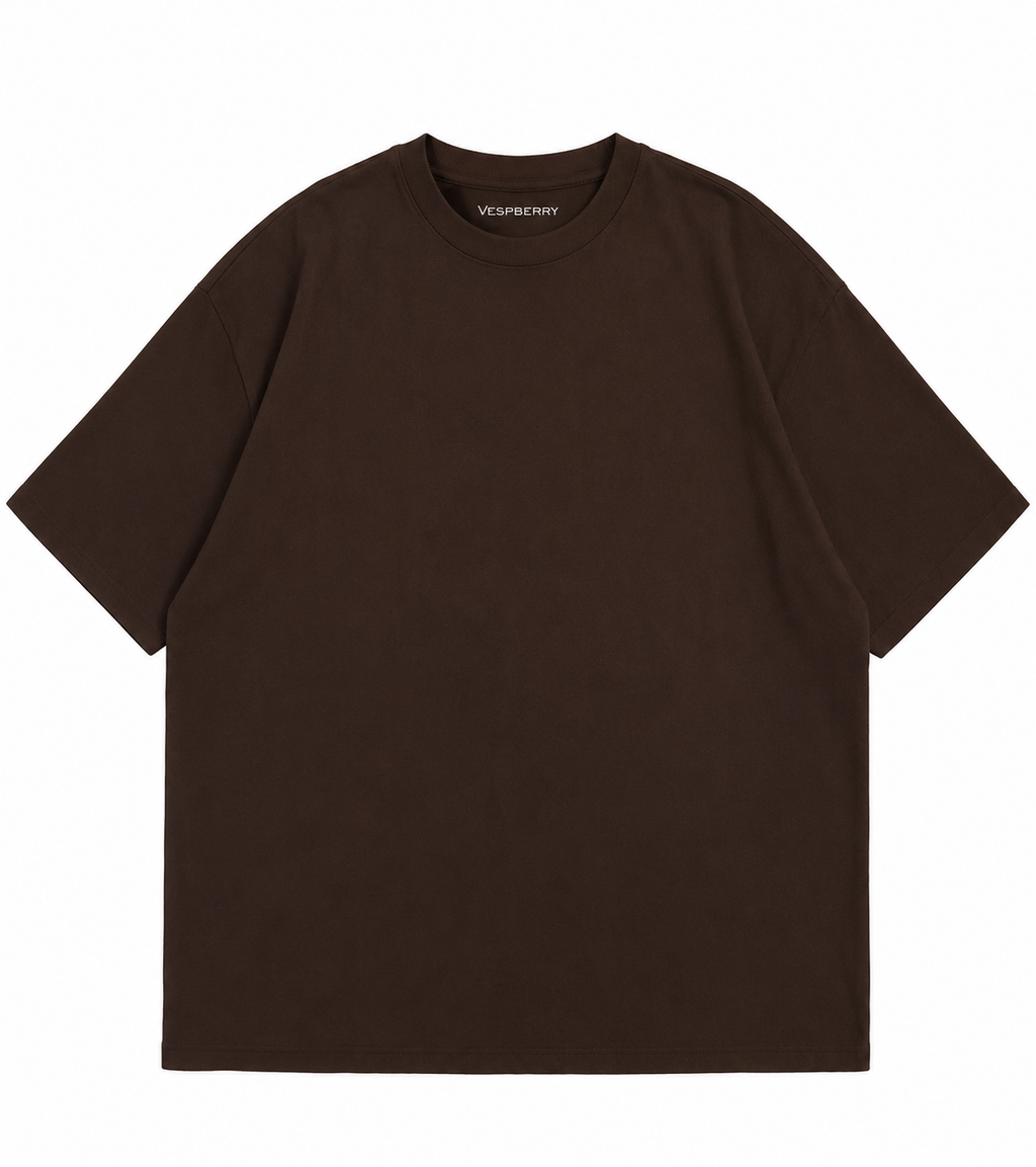 Brown Oversized T-Shirt for Men and Women