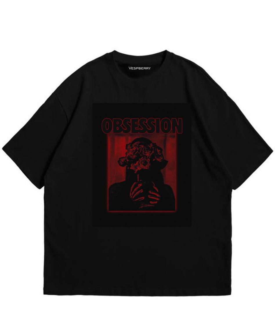 Obsession Black T Shirt for Men and Women Premium