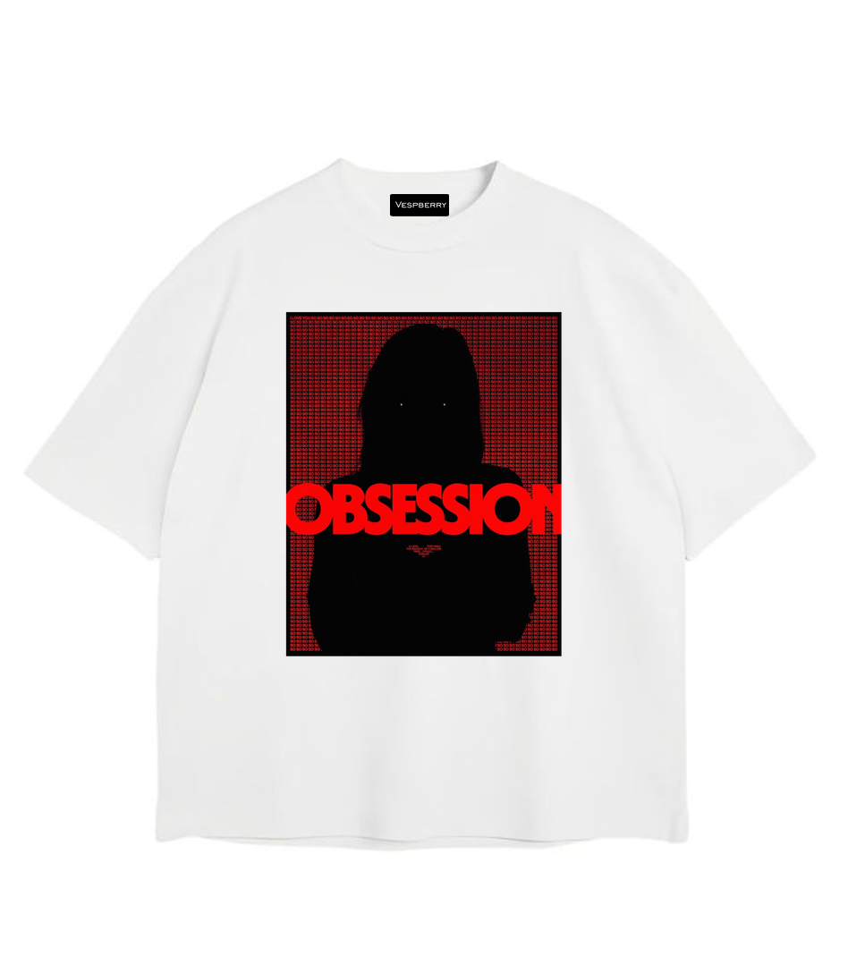 Obsession Off White T Shirt for Men and Women Premium
