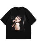 Y2k Black Oversized T Shirt