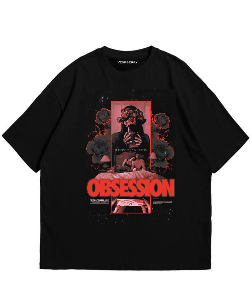 Obsession Black T Shirt for Men and Women Premium