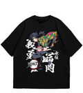 Tomioka Black T Shirt for Men and Women