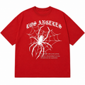 Y2K Red Oversized T-Shirt for Men and Women