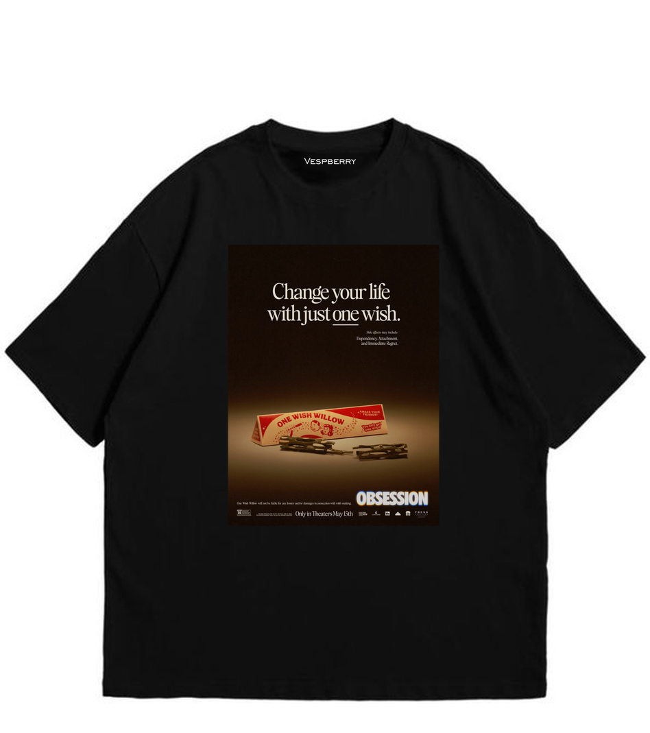 Obsession Black T Shirt for Men and Women Premium