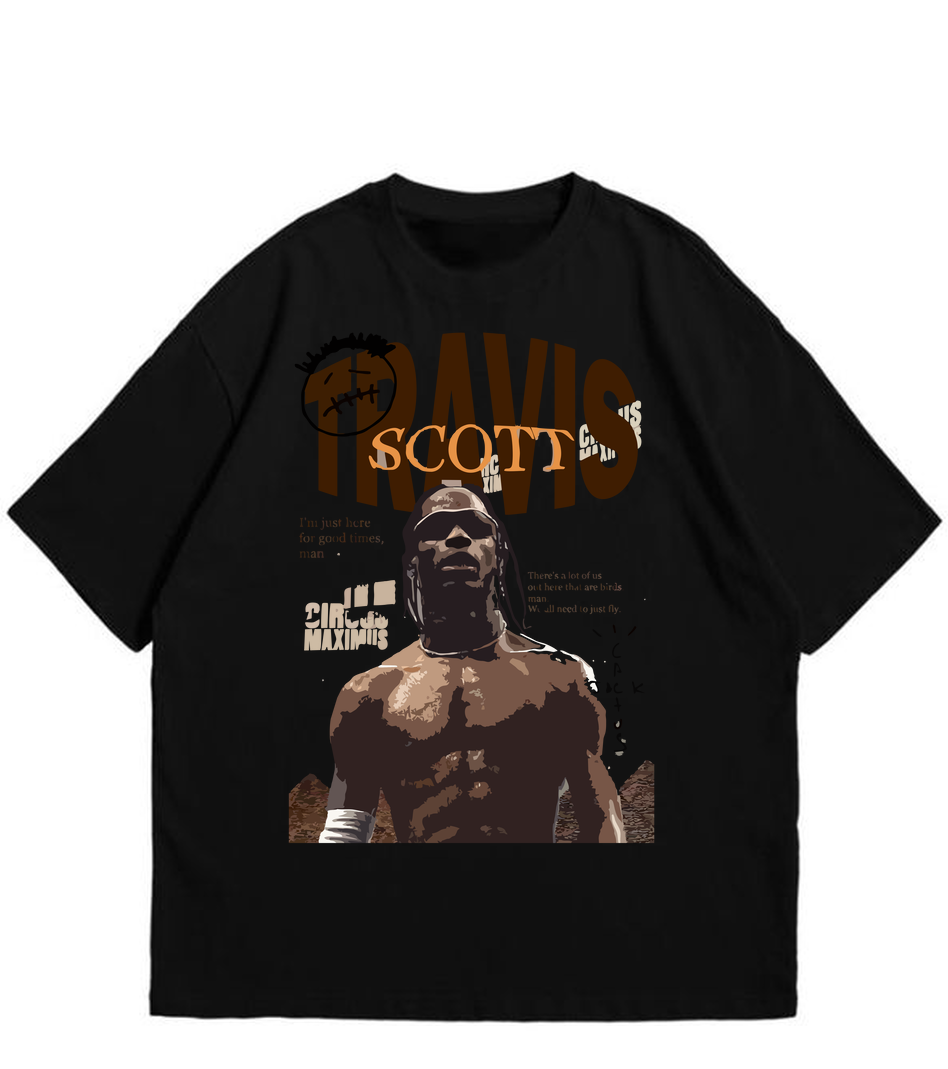 Black T Shirt for Men and Women