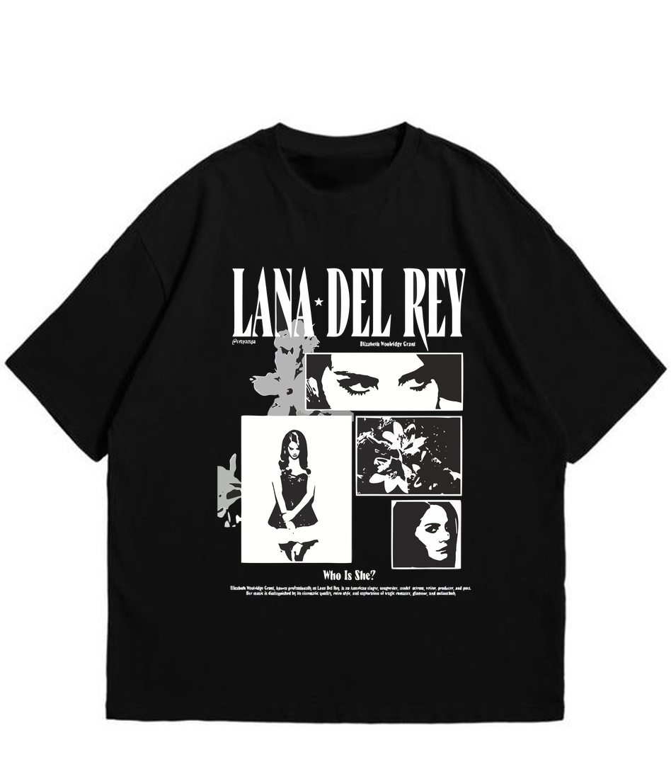Lana Del Rey Black T Shirt for Men and Women