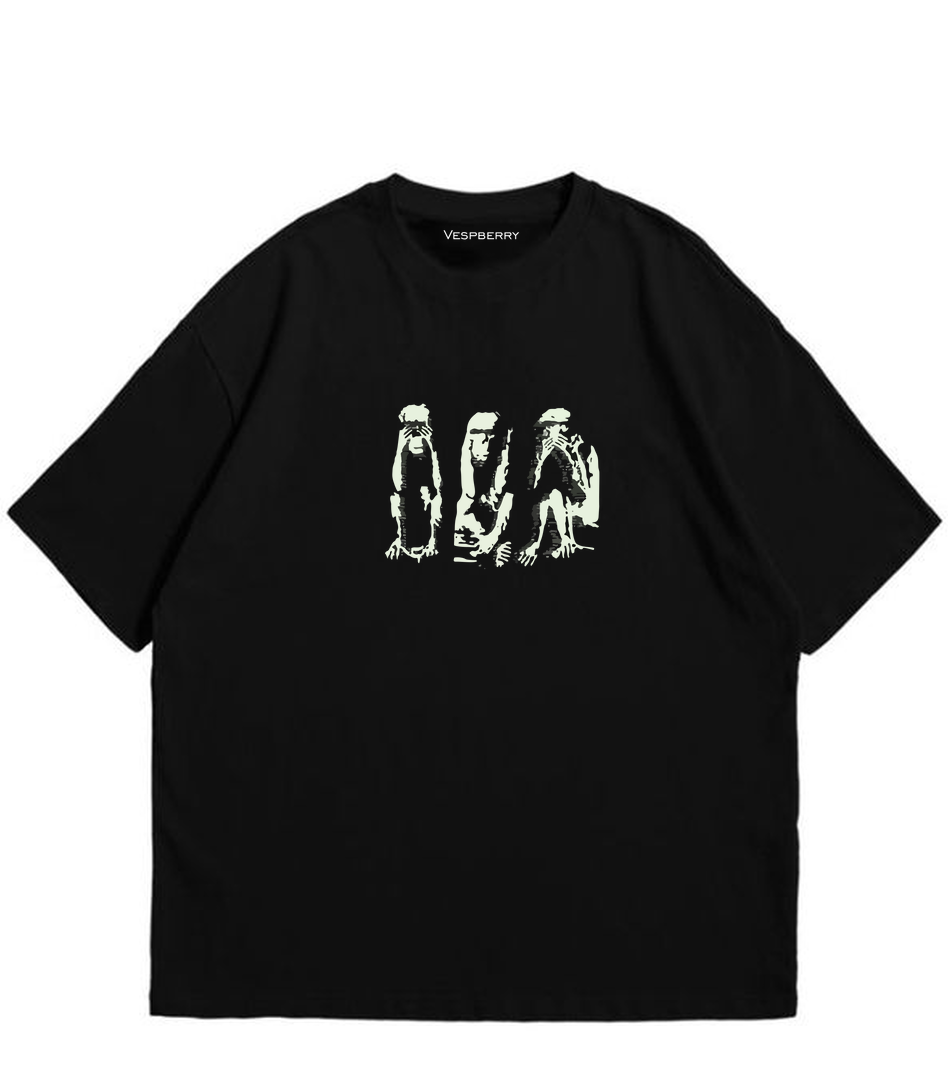 Black T Shirt for Men and Women Premium
