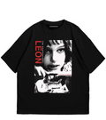 Leon Black T Shirt for Men and Women Premium