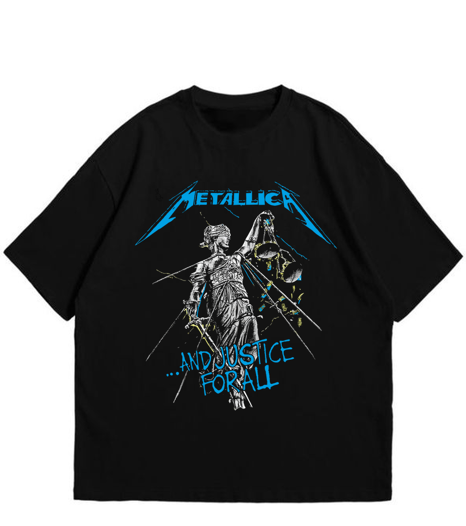Black T Shirt for Men and Women Premium Metallica