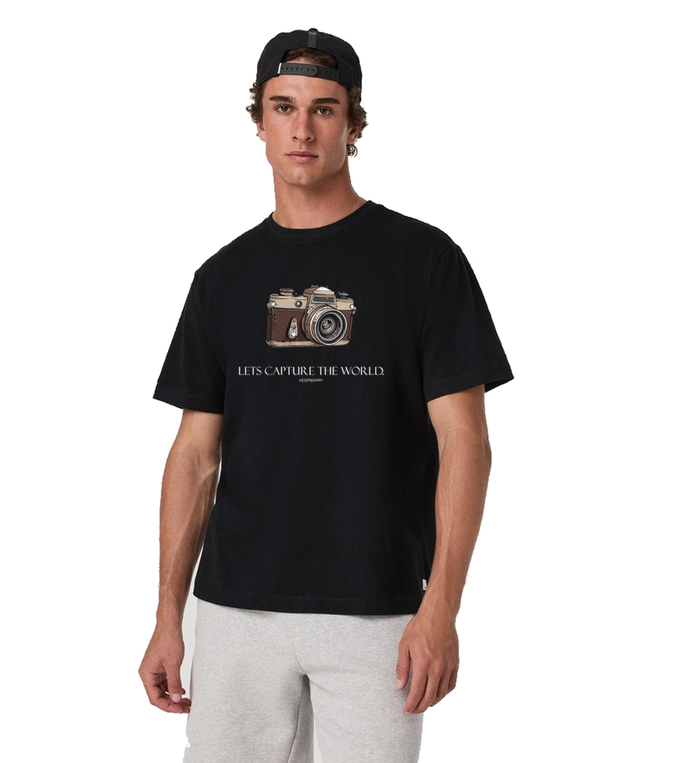 Black T Shirt for Men and Women