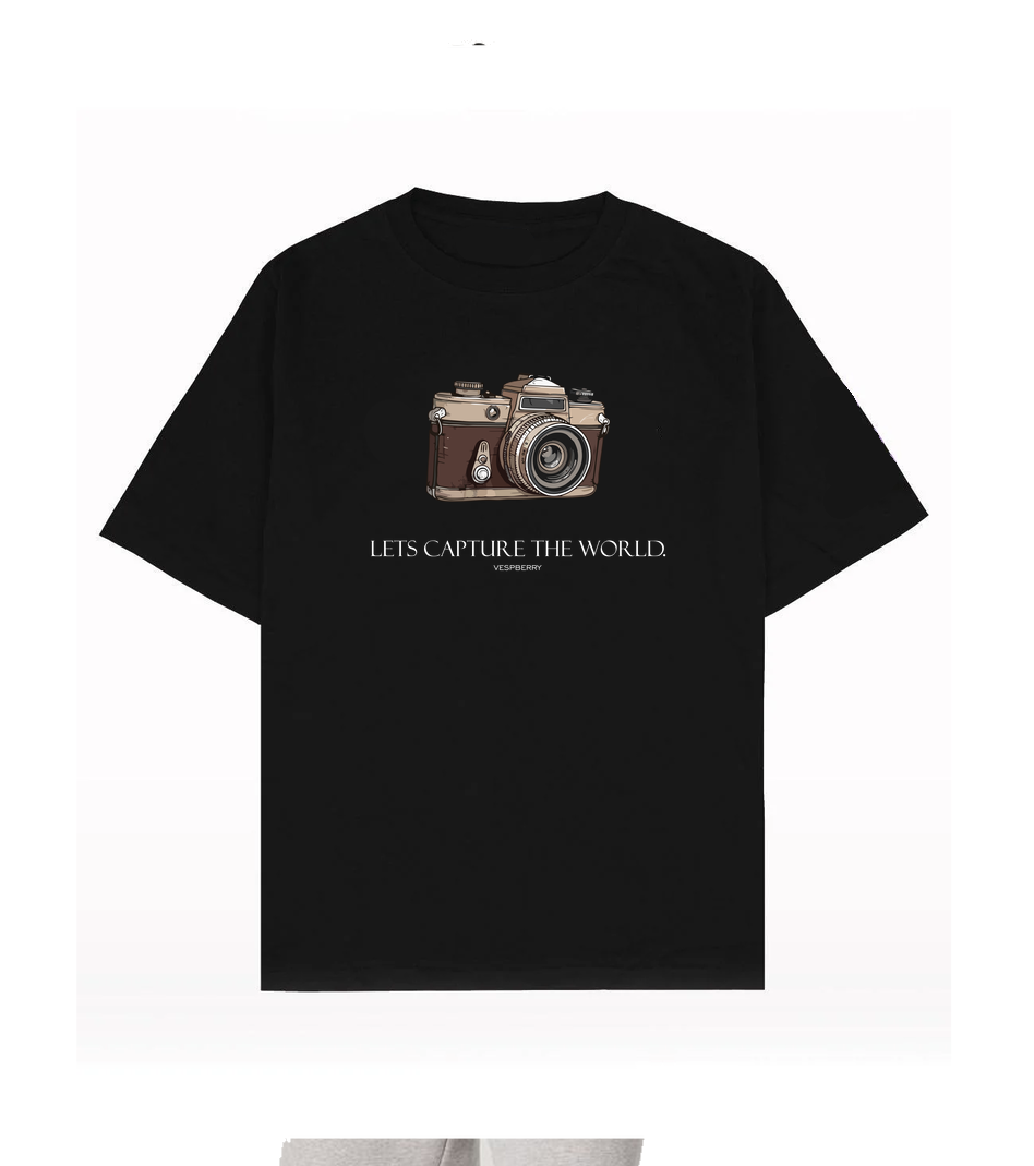 Black T Shirt for Men and Women