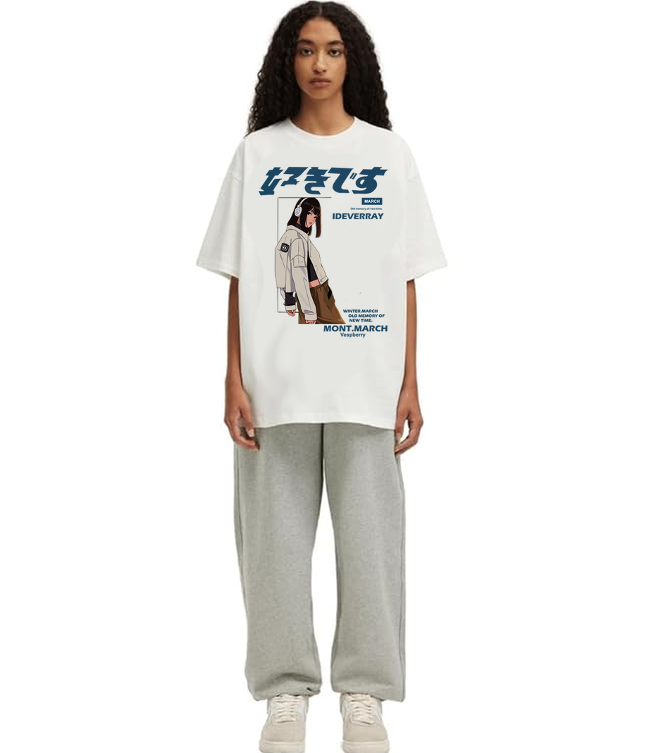 Vespberry Aesthetic Oversized T Shirt