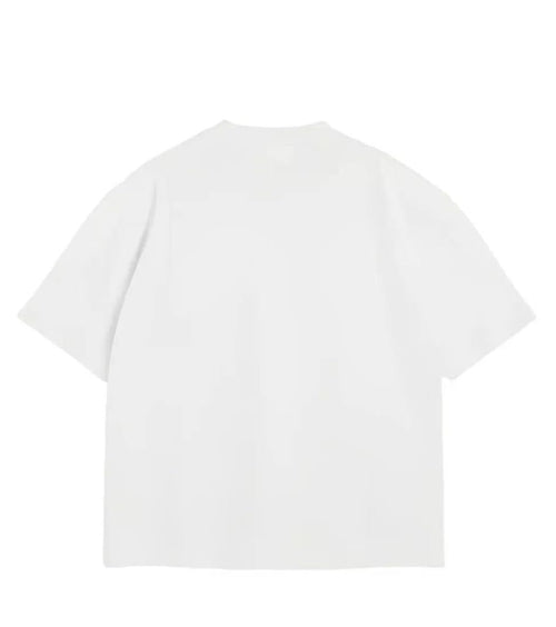 Y2k Off-White Oversized T Shirt for Men and Women Premium Heavy Gauge Cotton Drop Shoulder Baggy Streetwear T-Shirt