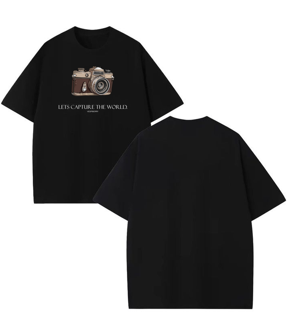 Black T Shirt for Men and Women