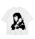 Off-White Jane Oversized T Shirt for Men and Women Premium Heavy Gauge Cotton Drop Shoulder Baggy Streetwear T-Shirt K25