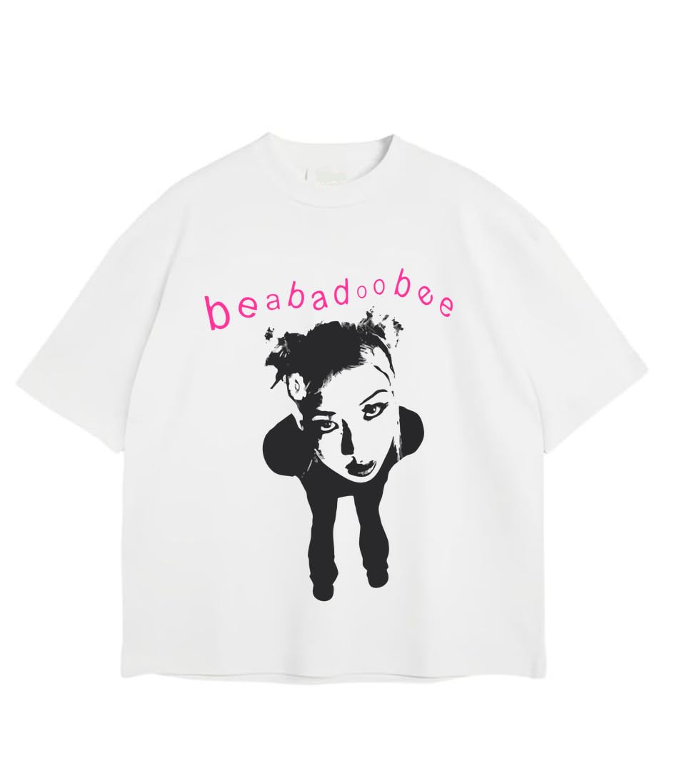 Y2k Off-White Oversized T Shirt for Men and Women Premium Heavy Gauge Cotton Drop Shoulder Baggy Streetwear T-Shirt