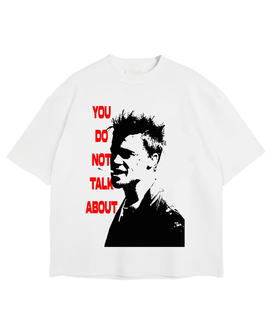 Fight Club Off-White Oversized T Shirt