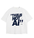 This is NOT AI Off-White  Oversized T Shirt