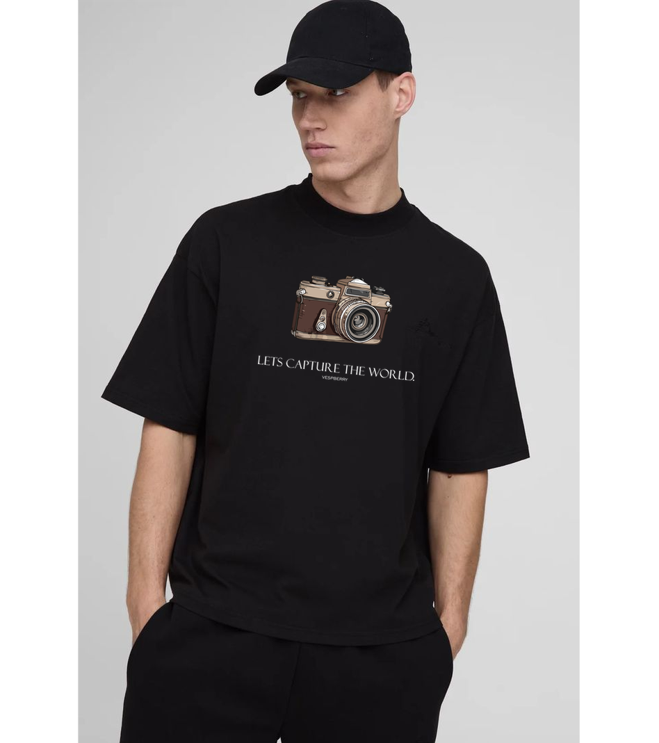 Black T Shirt for Men and Women