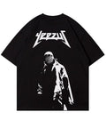 Oversized T Shirt for Men and Women Premium Heavy Gauge Cotton Drop Shoulder Baggy Streetwear T-Shirt (in, Alpha, XL, Regular, Black)