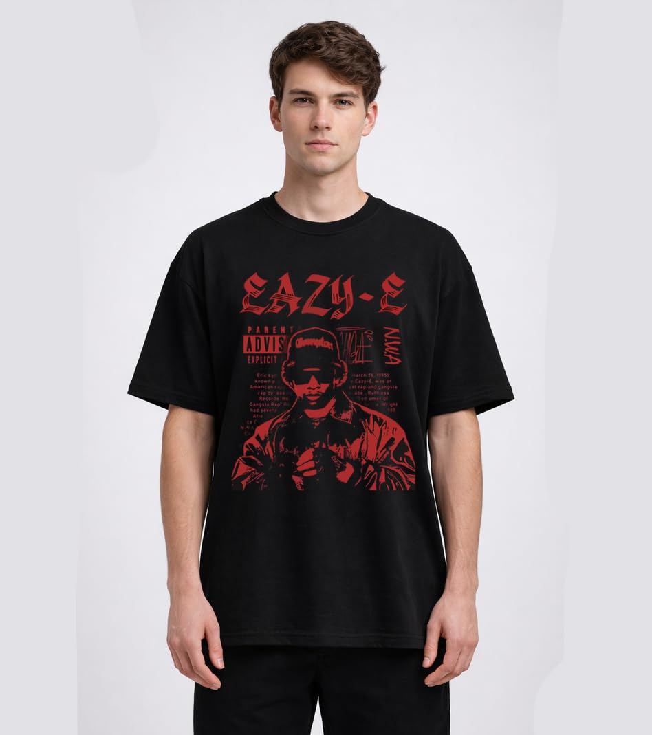 Y2k x2 Black Oversized T Shirt for Men and Women Premium Heavy Gauge Cotton Drop Shoulder Baggy Streetwear T-Shirt