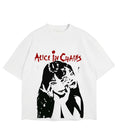 Y2k 3 Off-White Oversized T Shirt for Men and Women Premium Heavy Gauge Cotton Drop Shoulder Baggy Streetwear T-Shirt