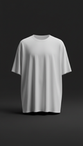 Oversized T-shirt in Pristine White