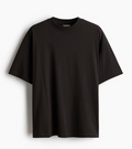 Plain Solid Black T Shirt for Men and Women
