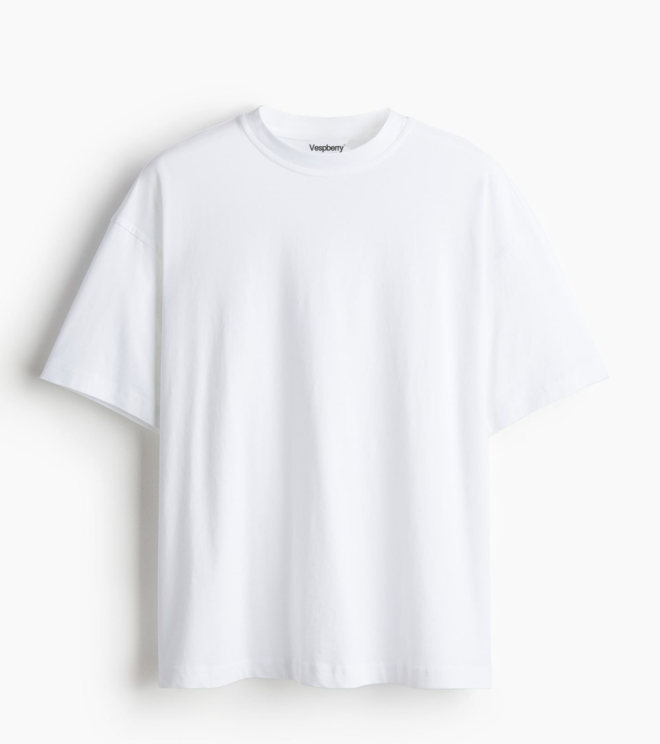 Solid Plain Off White T Shirt for Men and Women Premium